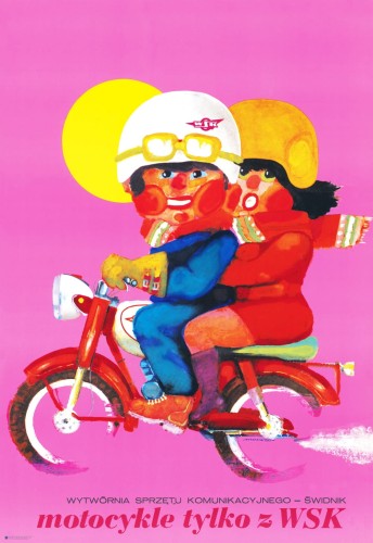 motocykle-tylko-z-wsk-marek-mosinski-polski-plakat.