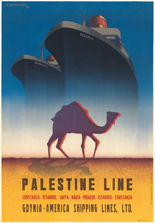 linia-palestynska-GAL-tadeusz-trepkowski-polski-plakat.
