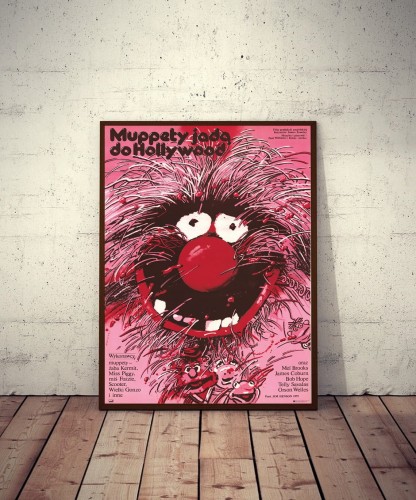 muppety-jada-do-hollywood-waldemar-swierzy-polski-plakat-rama.