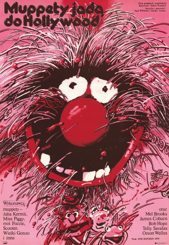 muppety-jada-do-hollywood-waldemar-swierzy-polski-plakat.
